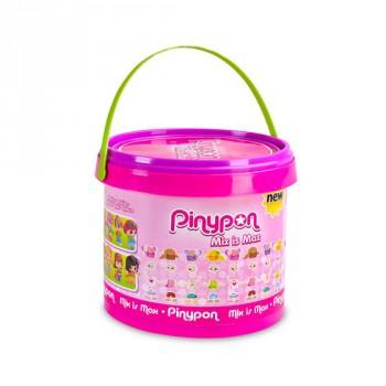Pinypon Cubo grande con 10 figuras