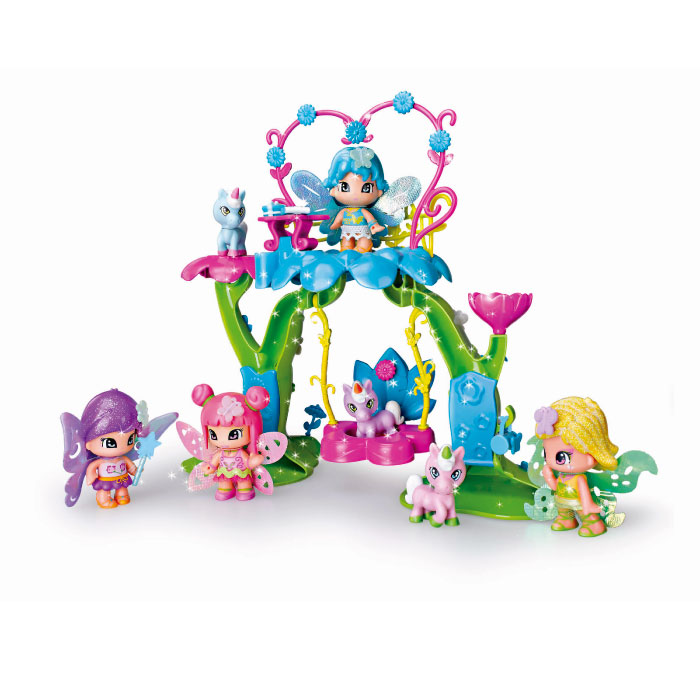 Pinypon Coffret Arbre des Fees + 1 Figurine