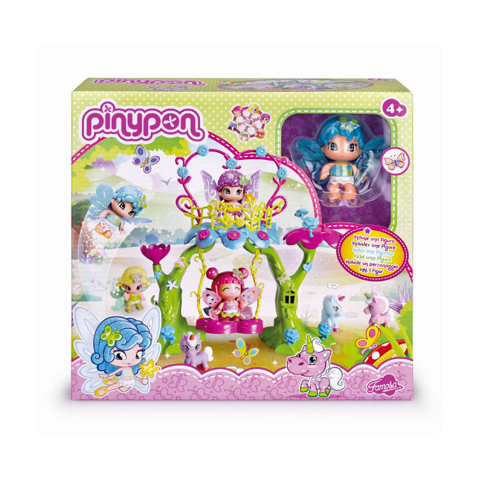 Pinypon Coffret Arbre des Fees + 1 Figurine