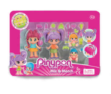 PINYPON CRACKER SURPRISE 4 FIG