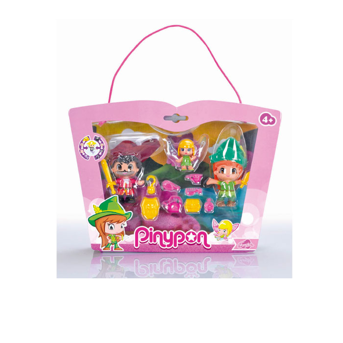 Pinypon Peter Pan, Hook & Tinkerbell Pack