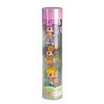 Pinypon Tubo 3 figuras