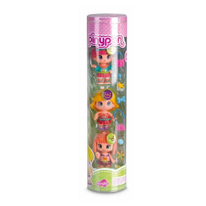 Pinypon Tubo 3 figuras