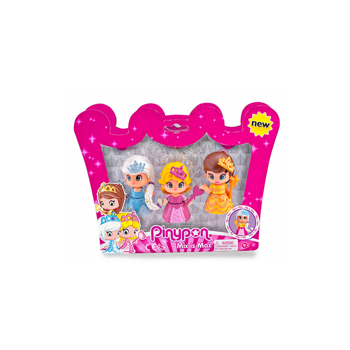 Pinypon Pack 3 Princesas