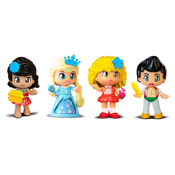 Pinypon. Conjunto de 4 figuras de contos