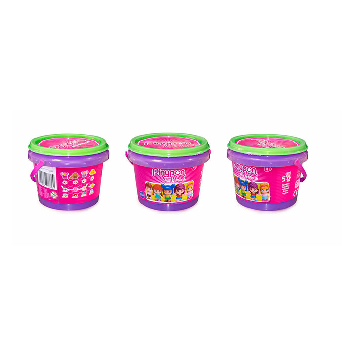 Pinypon. Cubo con 5 figuras Pinypon. Cubo con 5 figuras