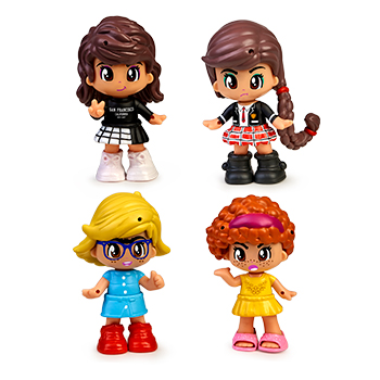 Pinypon. Mundo Clodett 4 figuras